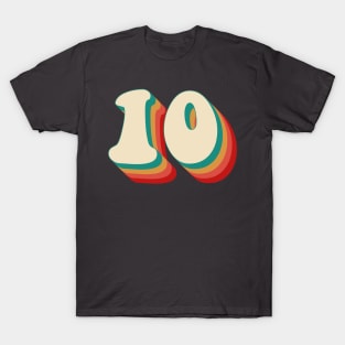 Number 10 T-Shirt